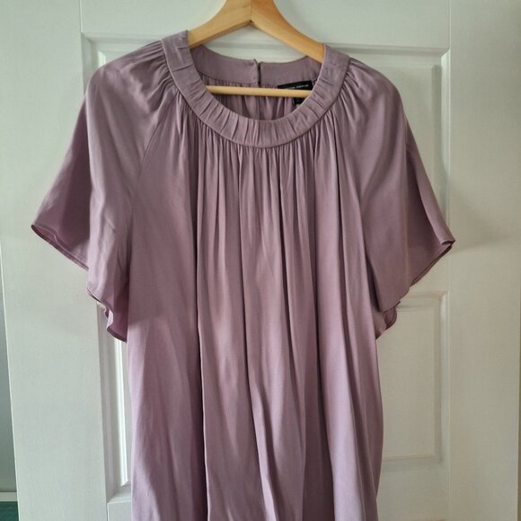 Flowy pale purple top - Picture 1 of 5
